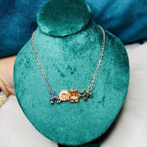 New Amusement Park Inspired Rose Gold tone necklace.